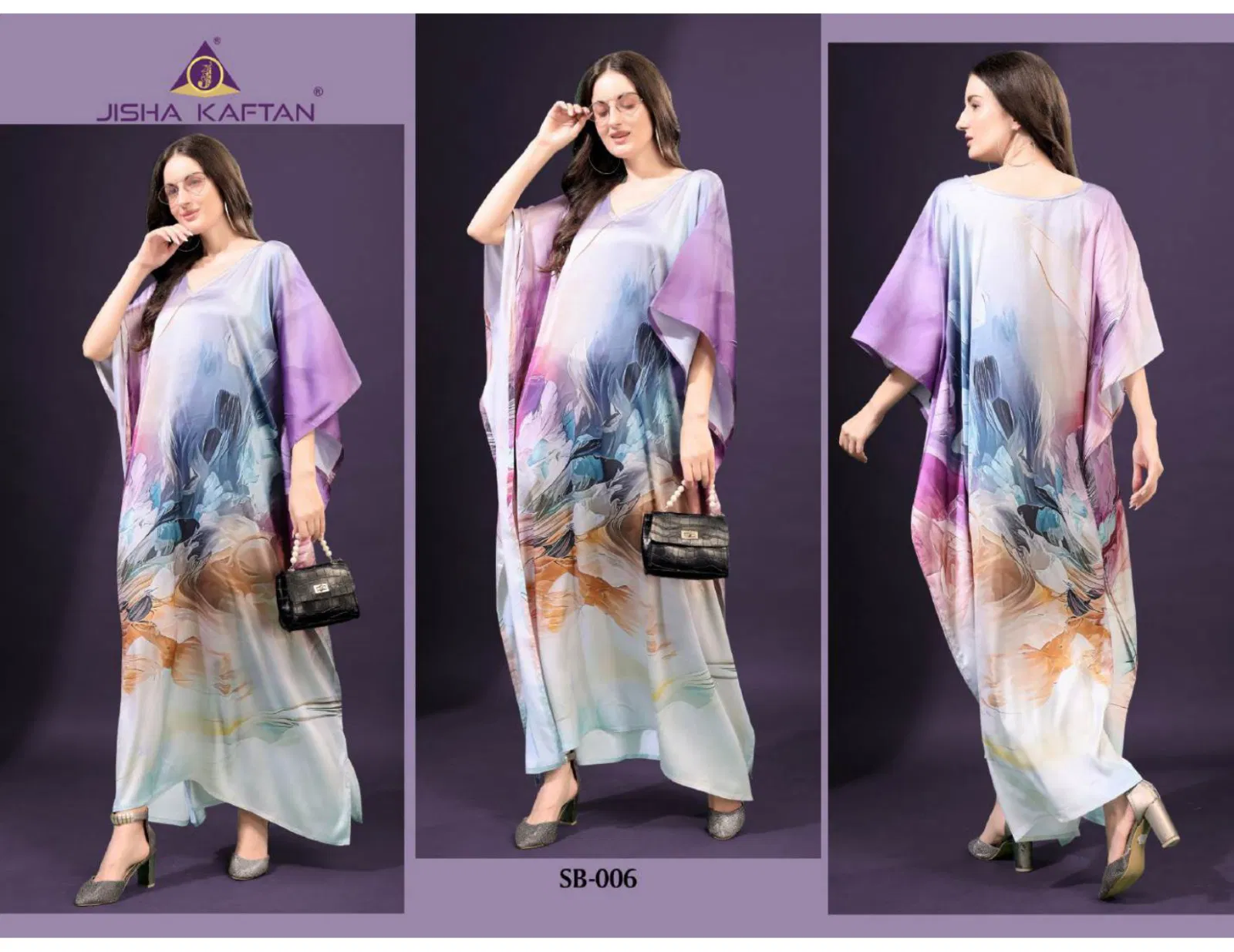 Jisha Satin Breeze Vol 1 Poly Japan Satin Kaftan Wholesale Shop In Surat